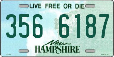 NH license plate 3566187