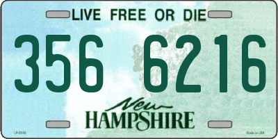 NH license plate 3566216