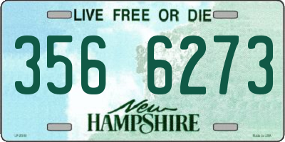 NH license plate 3566273