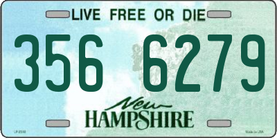 NH license plate 3566279
