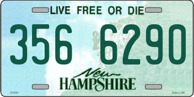 NH license plate 3566290