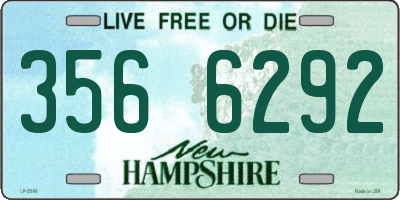 NH license plate 3566292