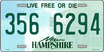 NH license plate 3566294