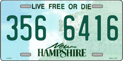NH license plate 3566416
