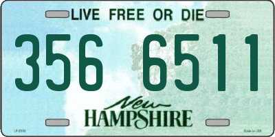 NH license plate 3566511