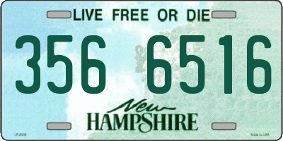 NH license plate 3566516