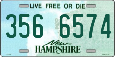 NH license plate 3566574