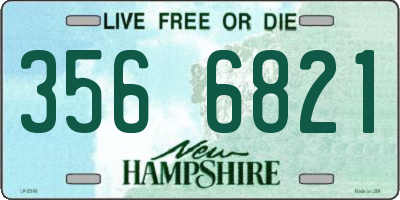 NH license plate 3566821