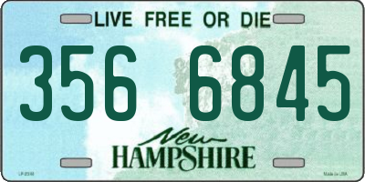 NH license plate 3566845