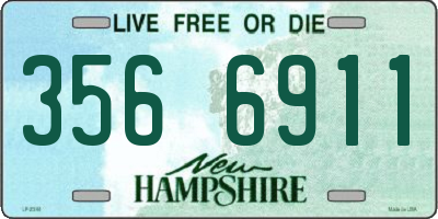 NH license plate 3566911