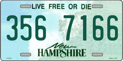 NH license plate 3567166
