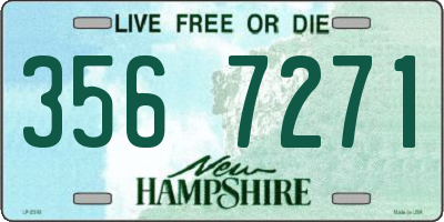 NH license plate 3567271