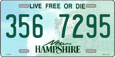 NH license plate 3567295