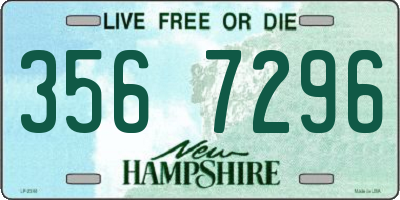 NH license plate 3567296