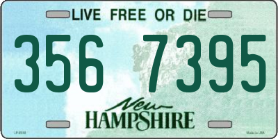 NH license plate 3567395