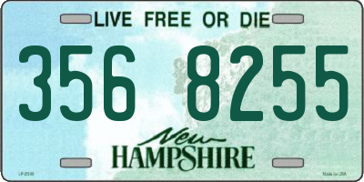 NH license plate 3568255