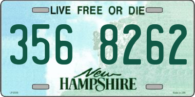 NH license plate 3568262