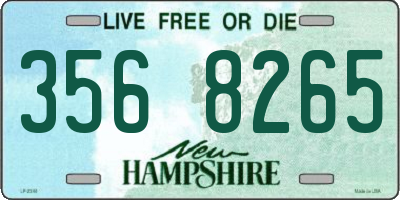 NH license plate 3568265