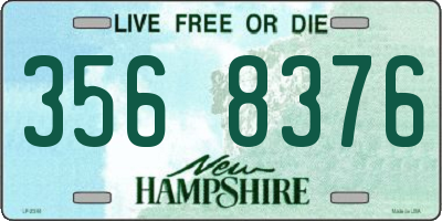NH license plate 3568376