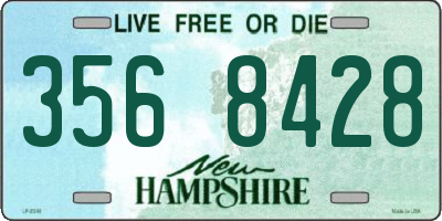 NH license plate 3568428
