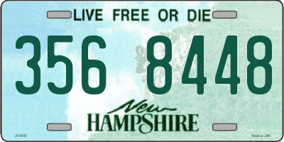 NH license plate 3568448