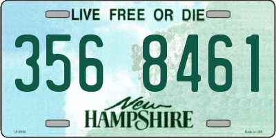 NH license plate 3568461
