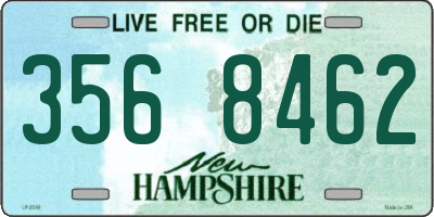 NH license plate 3568462