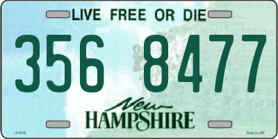 NH license plate 3568477