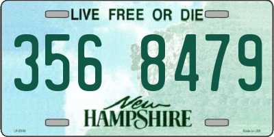NH license plate 3568479