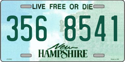 NH license plate 3568541