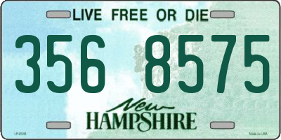 NH license plate 3568575