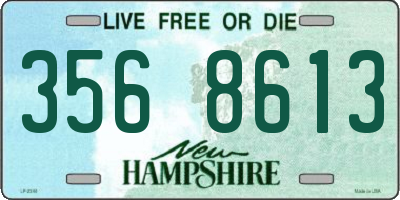NH license plate 3568613