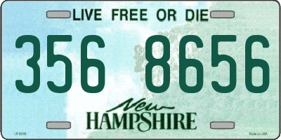 NH license plate 3568656