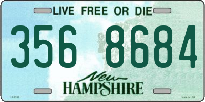 NH license plate 3568684