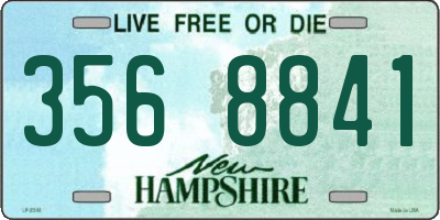 NH license plate 3568841
