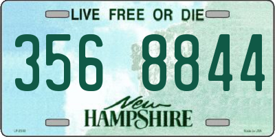 NH license plate 3568844