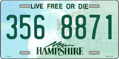 NH license plate 3568871