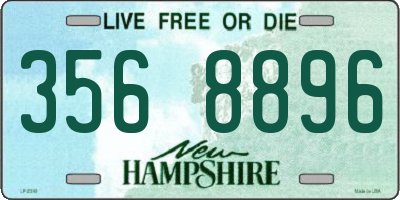 NH license plate 3568896