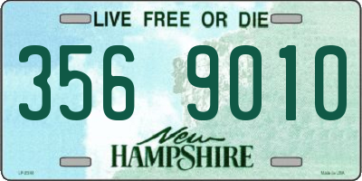 NH license plate 3569010