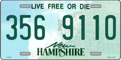 NH license plate 3569110