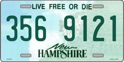 NH license plate 3569121
