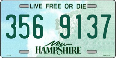 NH license plate 3569137