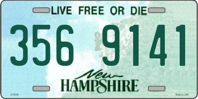 NH license plate 3569141