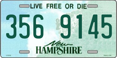 NH license plate 3569145