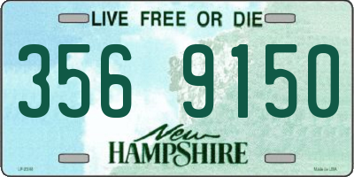 NH license plate 3569150