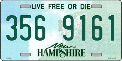 NH license plate 3569161