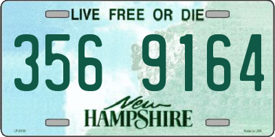 NH license plate 3569164