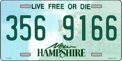 NH license plate 3569166