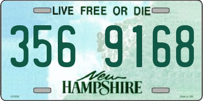 NH license plate 3569168