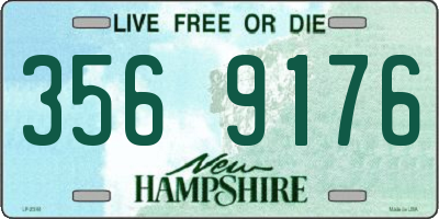 NH license plate 3569176